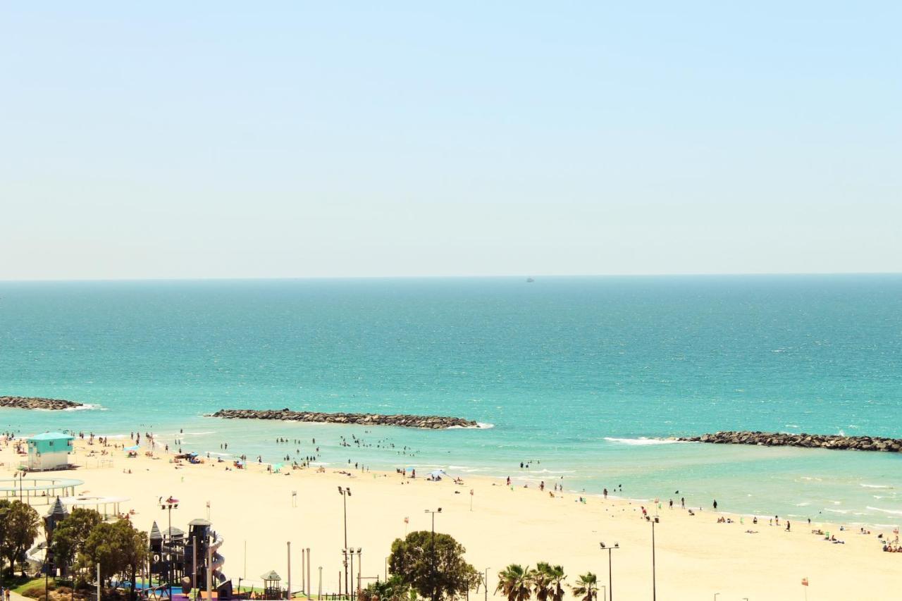 Beach Suite Israel- Best View, Gym, Massage Chair, Low Fee For Off-Site Indoor Pool Spa ביץ סוייט ישראל- נוף ים מאלף, כיסא מסאז, חדר כושר, אפשרות לבריכה מקורה, וספא בתשלום ממש מוזל Asjkelon Buitenkant foto